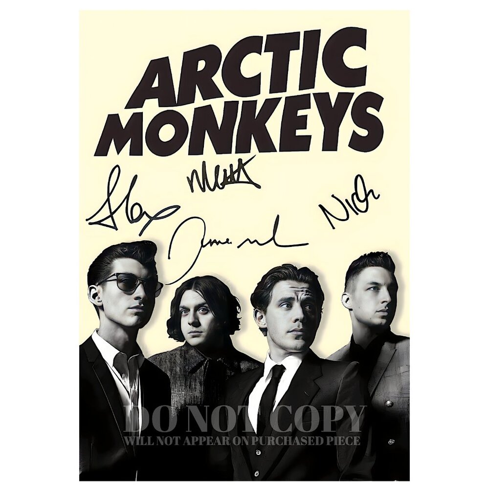 Arctic Monkeys Poster 11 X 17 | RARE 2012 Band Portrait | Cool Photo | Art Print